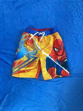 Marvel Spider-Man Boys Swim Trunks Size 7